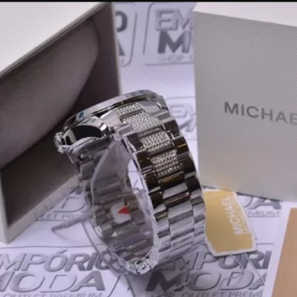 Brand NWT MICHAEL KORS Crystal Glitz ladies watch - Picture 4 of 6